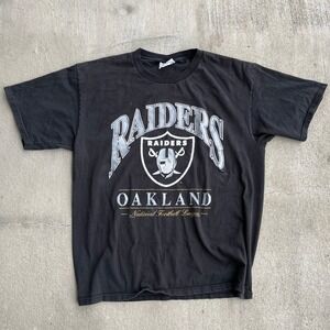 VTG 1996 Lee Nutmeg Oakland Raiders TShirt XL
